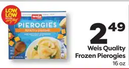 Weis Markets Weis Quality Frozen Pierogies offer