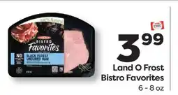 Weis Markets Land O Frost Bistro Favorites offer