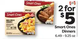 Weis Markets Smart Ones Dinners offer