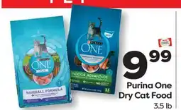 Weis Markets Purina One Dry Cat Food offer