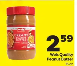 Weis Markets Weis Quality Peanut Butter offer