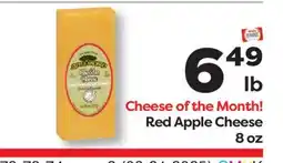 Weis Markets Red Apple Cheese offer