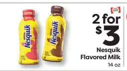 Weis Markets Nesquik Flavored Milk offer
