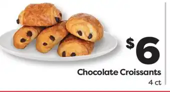 Weis Markets Chocolate Croissants offer