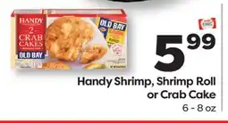 Weis Markets Handy Shrimp, Shrimp Roll or Crab Cake offer