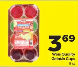Weis Markets Weis Quality Gelatin Cups offer