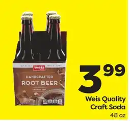 Weis Markets Weis Quality Craft Soda offer