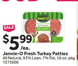 Stop&Shop Jennie-O Fresh Turkey Patties offer