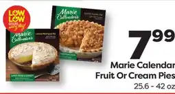 Weis Markets Marie Callendar's Fruit Or Cream Pies offer