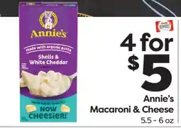 Weis Markets Annie's Macaroni & Cheese offer
