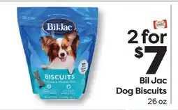 Weis Markets Bil Jac Dog Biscuits offer