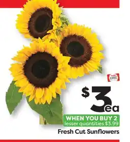 Weis Markets Fresh Cut Sunflowers offer