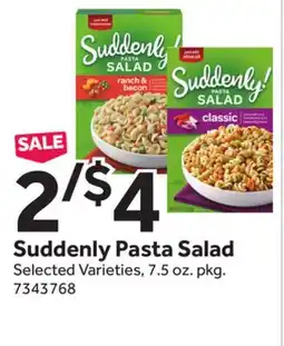 Stop&Shop Suddenly Pasta Salad offer