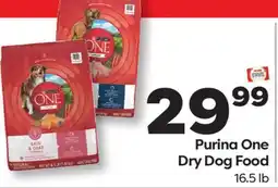 Weis Markets Purina One Dry Dog Food offer