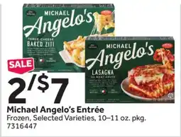 Stop&Shop Michael Angelo's Entrée offer