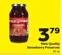 Weis Markets Weis Quality Strawberry Preserves offer