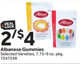 Stop&Shop Albanese Gummies offer