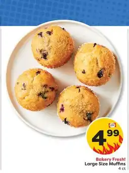 Weis Markets Large Size Muffins offer