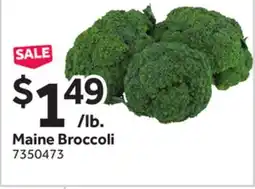 Stop&Shop Maine Broccoli offer