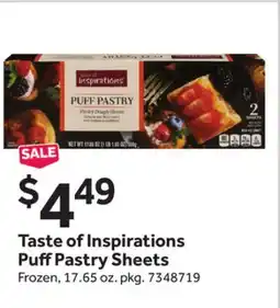 Stop&Shop Taste of Inspirations Pu Pastry Sheets offer
