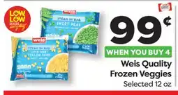Weis Markets Weis Quality Frozen Veggies offer