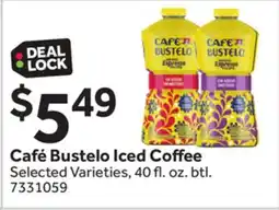 Stop&Shop Café Bustelo Iced Coffee offer