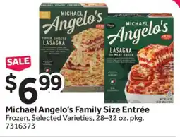Stop&Shop Michael Angelo's Family Size Entrée offer