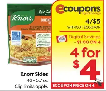 Weis Markets Knorr Sides offer