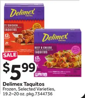 Stop&Shop Delimex Taquitos offer