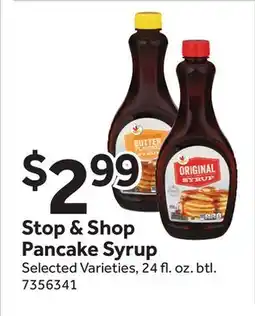 Stop&Shop Stop & Shop Pancake Syrup offer
