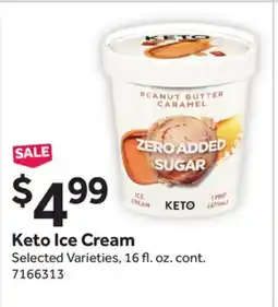 Stop&Shop Keto Ice Cream offer