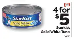 Weis Markets Starkist Solid White Tuna offer