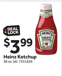 Stop&Shop Heinz Ketchup offer