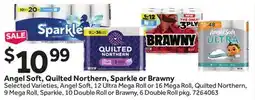 Stop&Shop Angel Soft, Quilted Northern, Sparkle or Brawny offer