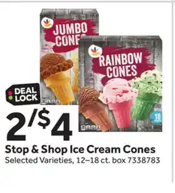 Stop&Shop Stop & Shop Ice Cream Cones offer