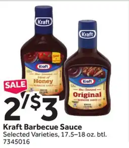 Stop&Shop Kraft Barbecue Sauce offer