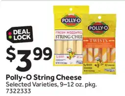 Stop&Shop Polly-O String Cheese offer