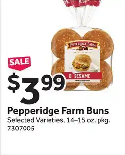 Stop&Shop Pepperidge Farm Buns offer