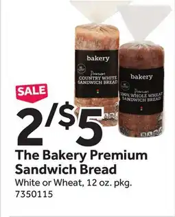 Stop&Shop The Bakery Premium Sandwich Bread offer