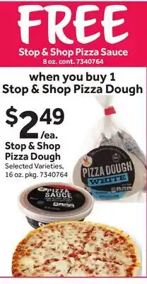 Stop&Shop Stop & Shop Pizza Dough offer