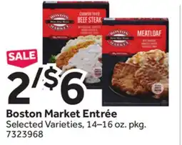 Stop&Shop Boston Market Entrée offer