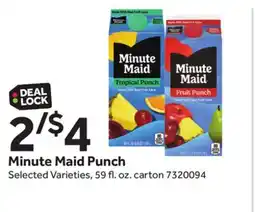 Stop&Shop Minute Maid Punch offer