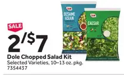 Stop&Shop Dole Chopped Salad Kit offer