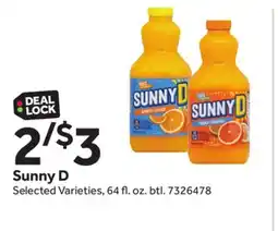 Stop&Shop Sunny D offer