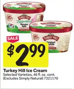 Stop&Shop Turkey Hill Ice Cream offer