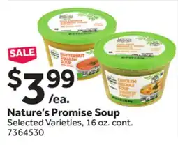Stop&Shop Nature's Promise Soup offer