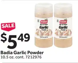 Stop&Shop Badia Garlic Powder offer
