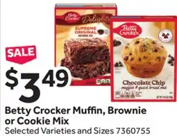 Stop&Shop Betty Crocker Muffin, Brownie or Cookie Mix offer