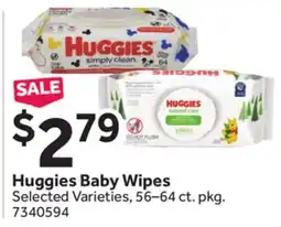 Stop&Shop Huggies Baby Wipes offer