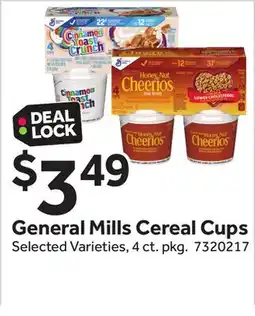 Stop&Shop General Mills Cereal Cups offer